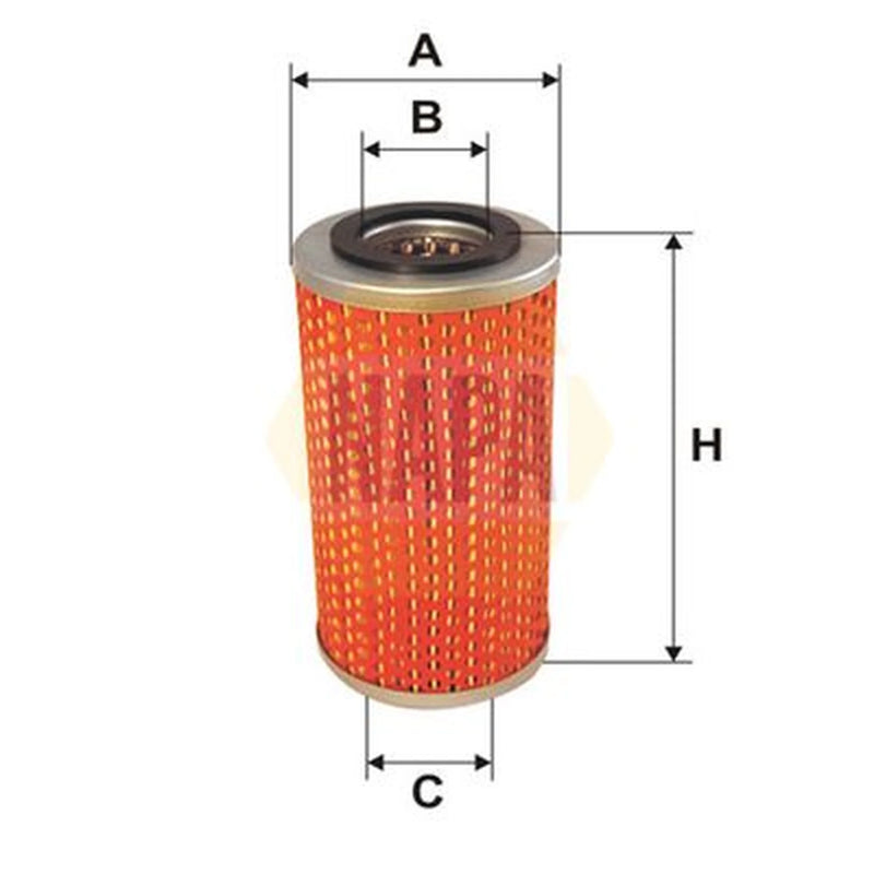 NAPA Engine Oil Filter fits Aston Martin DB6 Vantage 1964-1970 4.0