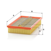 MANN-FILTER Engine Air Filter C 29 126/2