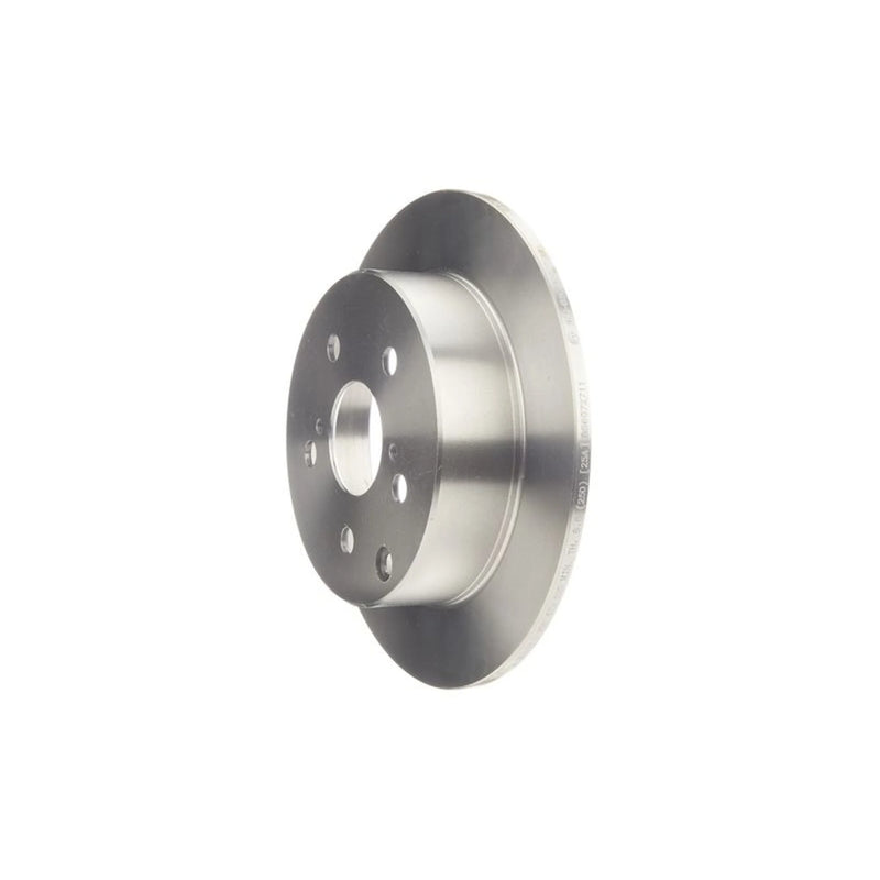 Bosch 2 x Solid Brake Discs fits Toyota Avensis 2005-2008 2.2