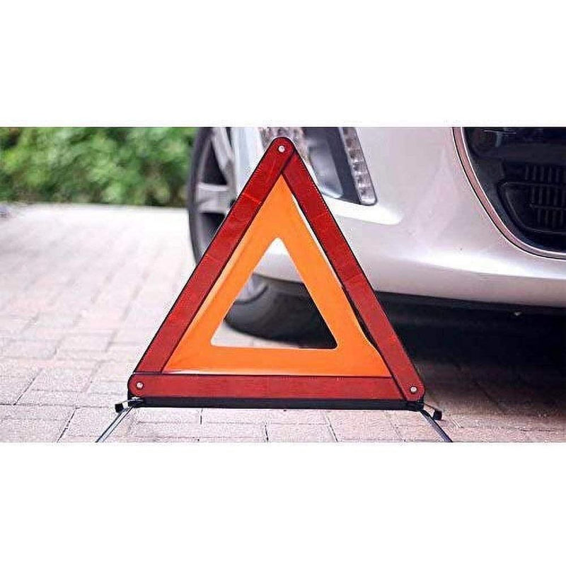 Emergency Safety Warning Triangle Reflective Car Road European Breakdown Travel Town Tools - Dynamic Drive