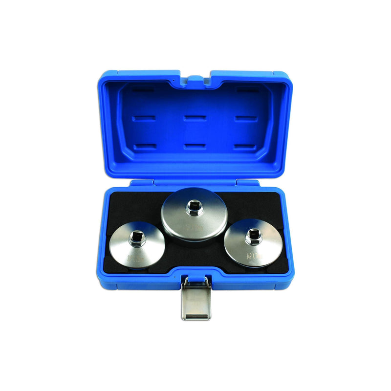 Laser Oil Filter Wrench Set 3pc - for JLR 7527 Laser - Dynamic Drive