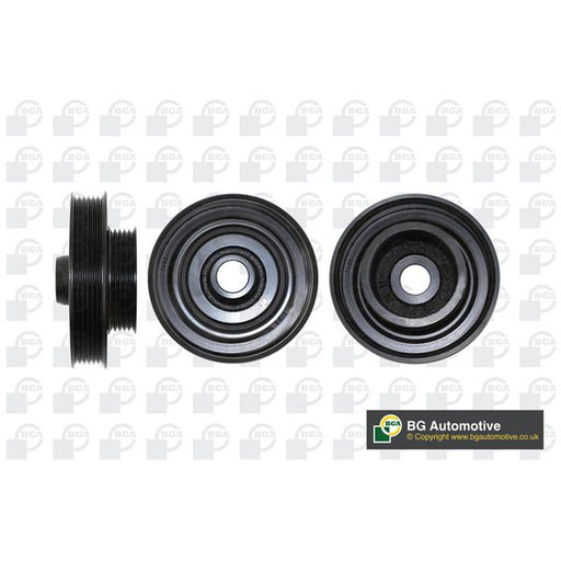 BGA Crank Shaft Belt Pulley fits Ford Fiesta V 2001-2008 1.25 1.4 1.6