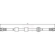 Apec Brake Hydraulic Hose Line Front fits Ford Galaxy 1996-2006 1.9 2.0 2.3
