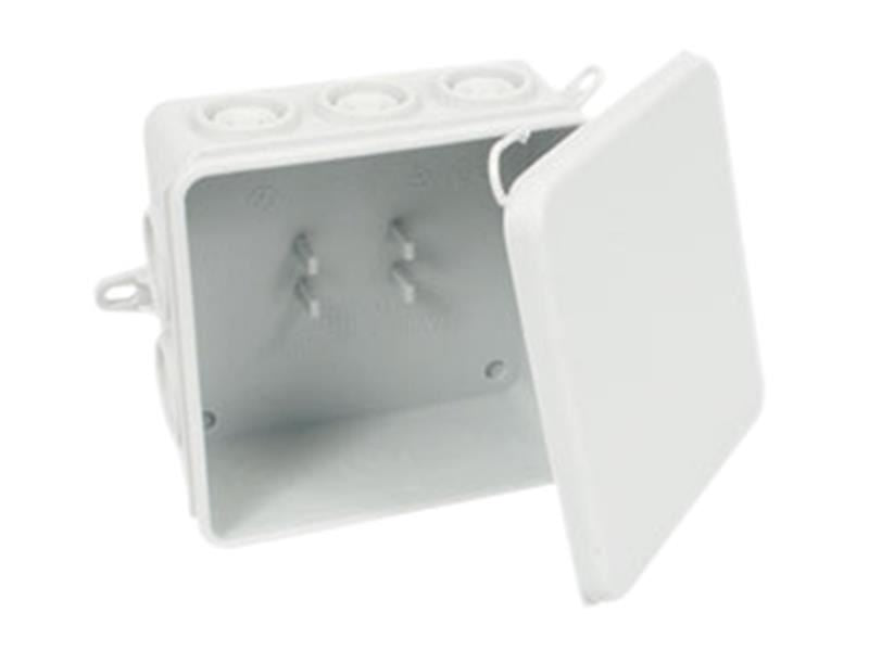 Dencon Square IP54 Junction Box 80mm Dencon - Dynamic Drive