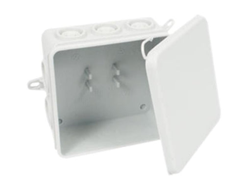 Dencon Square IP54 Junction Box 80mm Dencon - Dynamic Drive