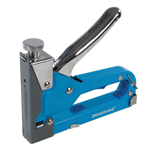 Silverline 3-in-1 Staple Gun 4 - 14mm Type 10J Silverline - Dynamic Drive