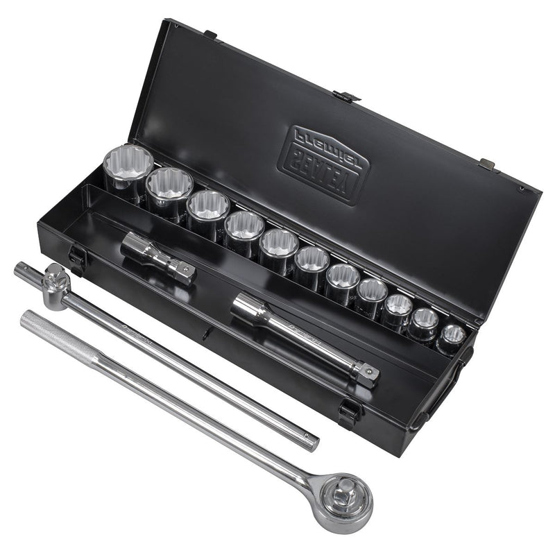 Sealey Premier Premier Socket Set 3/4"Sq Drive 12-Point 15pc AK2585 Sealey Premier - Dynamic Drive