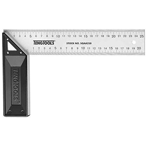 Teng Tools Try Square Aluminium 300mm Teng Tools - Dynamic Drive