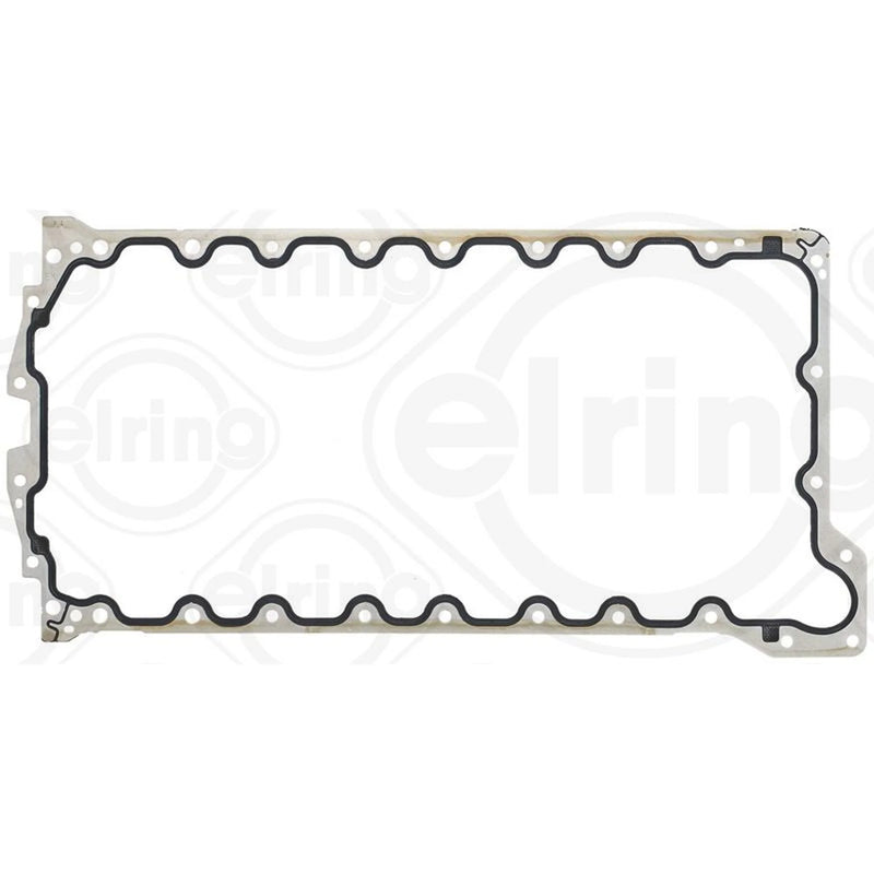 Elring Oil Sump Gasket Wide Thick fits Chrysler Grand Voyager V 2007 on 2.8