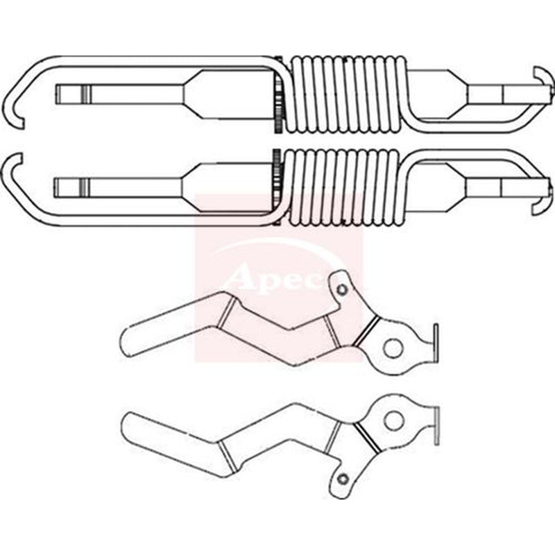 Apec Brake Slack Adjuster Teeth fits Toyota Rav 4 1994-2005 2.0