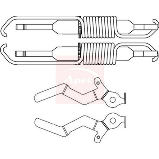 Apec Brake Slack Adjuster Teeth fits Toyota Rav 4 1994-2005 2.0