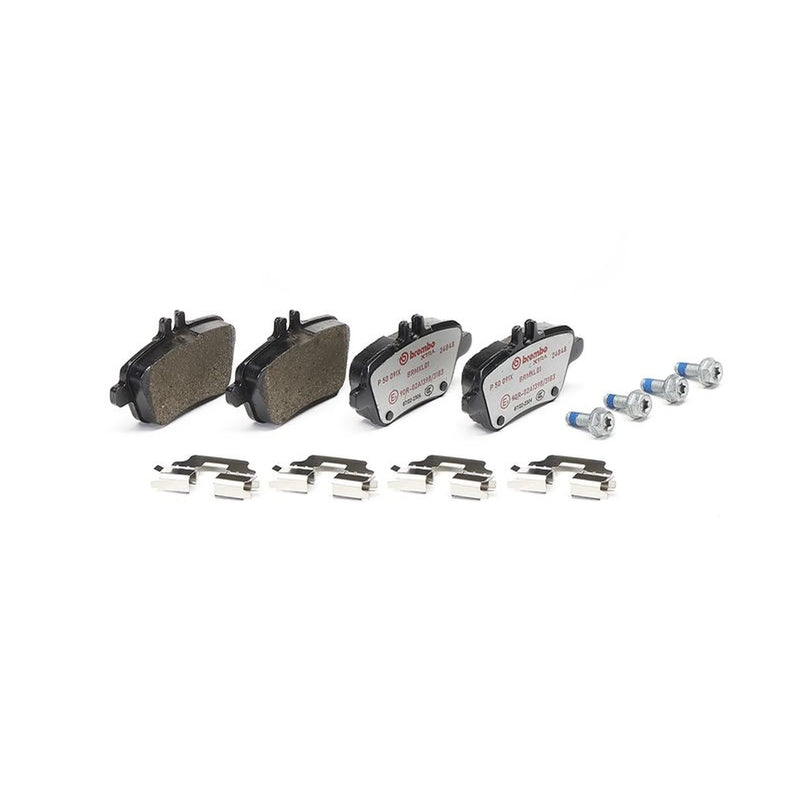 Brembo Xtra Front & Rear Pads fits Mercedes-Benz Slk 2011-2012
