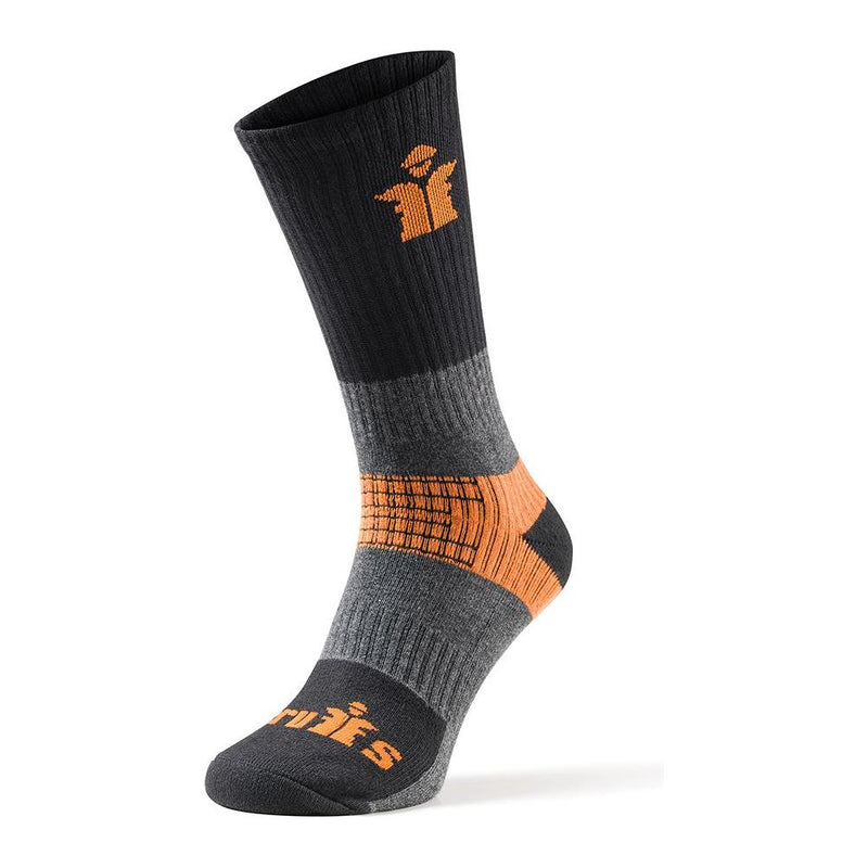 Scruffs Trade Socks Black 3pk Size 7 - 9.5 / 41 - 43 Scruffs - Dynamic Drive