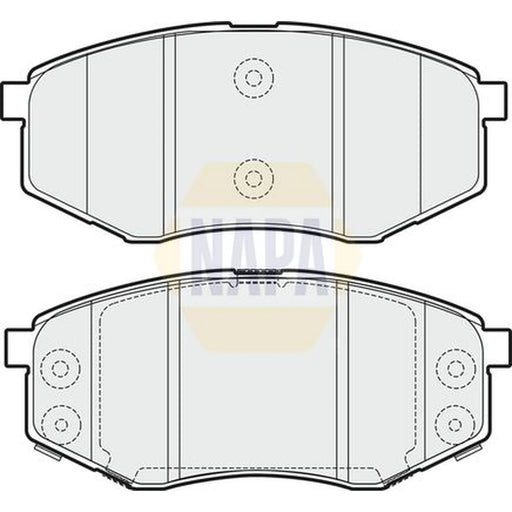 NAPA Front Brake Pad Set NBP1352