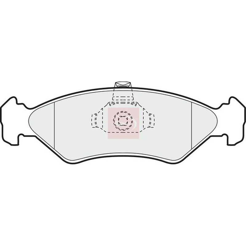 Apec Front Brake Pad Set PAD882