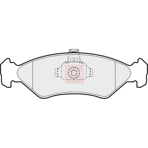 Apec Front Brake Pad Set PAD882