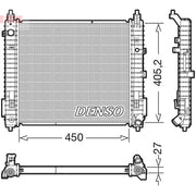 Denso Engine Radiator DRM46071