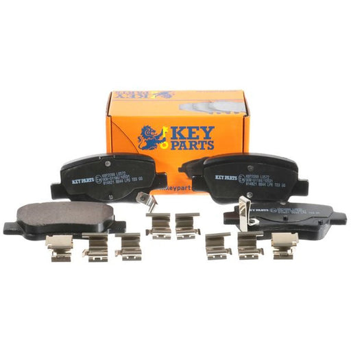 Key Parts 4 x Rear Brake Pad Set fits Toyota Avensis 2008-2018 1.6 1.8 2.0 2.2