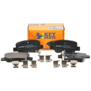 Key Parts Rear Brake Discs & Pads fits Toyota Avensis 2008-2018 1.6 1.8 2.0 2.2