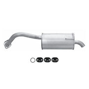 Hella End Silencer Rear fits Nissan Micra II 1992-2003 1.0 1.3 1.4