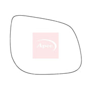 Apec Exterior Wing Mirror Glass Right fits Kia Picanto II 2011-2017 1.0 1.2