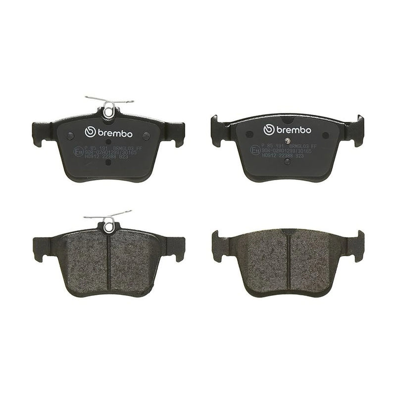 Brembo 4 x Rear Brake Pad Set fits Audi Q2 2021 on