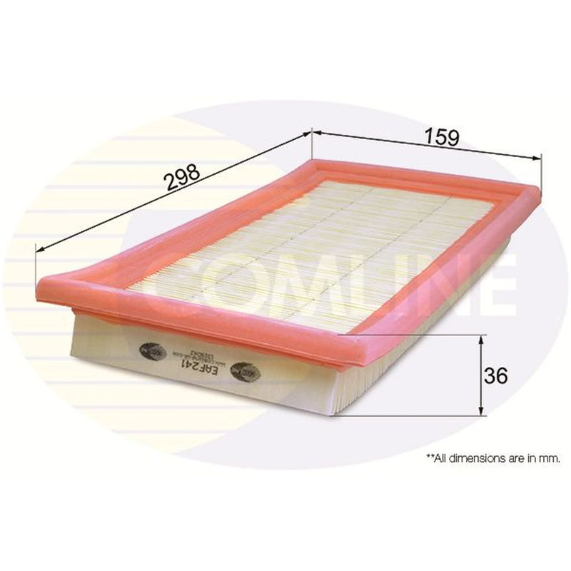 Comline Service Kit with Air, Oil & Cabin Filters fits Fiat Punto 1994-2000 1.7