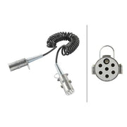 Hella Coiled Cable Connectors 24V PU (Polyurethane) 8KA 004 797-111