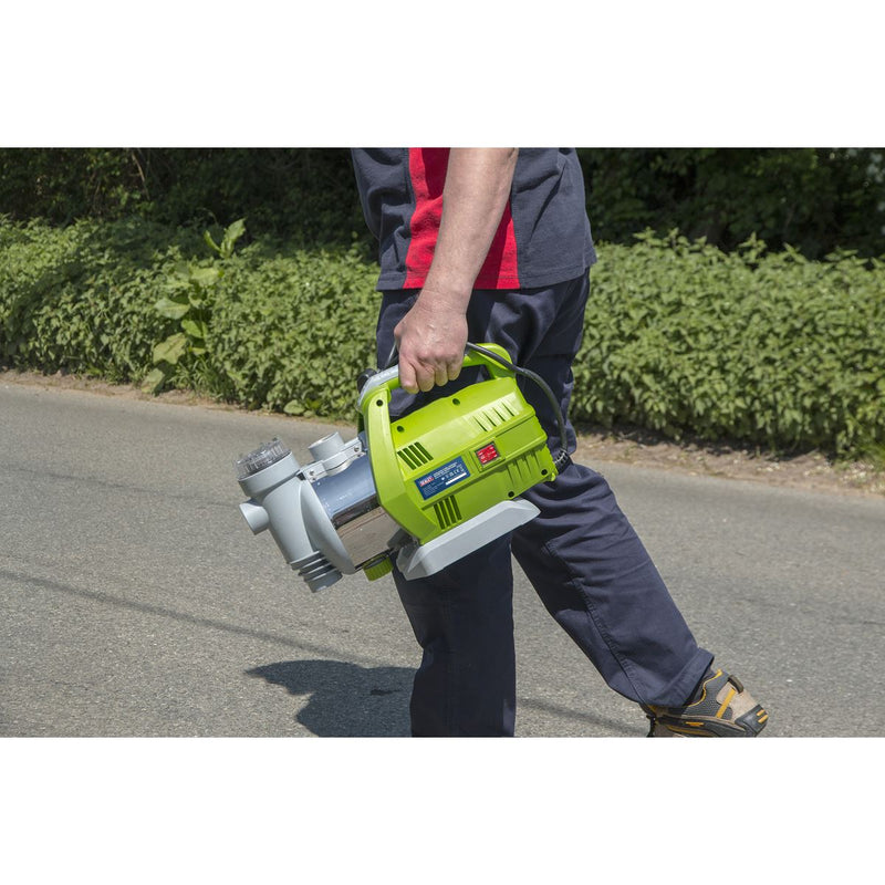 Sealey Surface Mounting Water Pump Stainless Steel 55L/min 230V WPS062S Sealey - Dynamic Drive