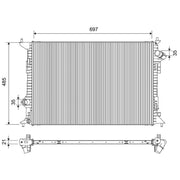 Valeo Engine Radiator 701339
