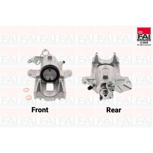 FAI Brake Caliper Assembly Rear Right fits Audi A3 1996-2003 1.8 1.9