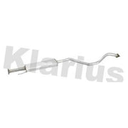 Klarius Box With Centre Pipe Centre fits Nissan Pulsar 2014 on 1.2