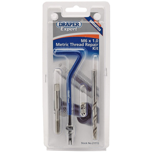 Draper Metric Thread Repair Kit, M6 x 1.0 21715 Draper - Dynamic Drive
