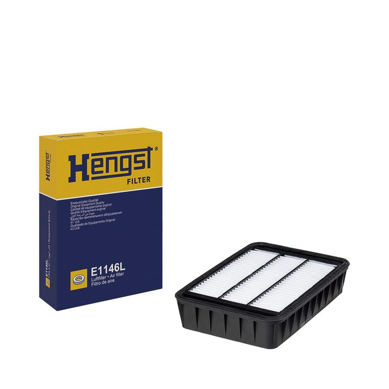 Hengst Engine Air Filter fits Citroën C-Crosser 2007-2012 2.2 2.4
