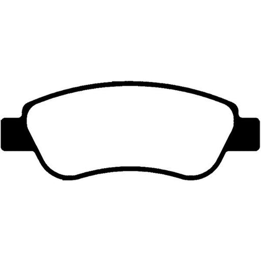 Abtex Front Brake Pad Set PLU1211