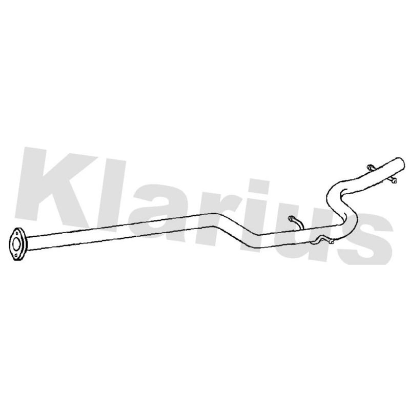 Klarius Exhaust Pipe OD fits Volvo S80 II 2006-2016 2.4