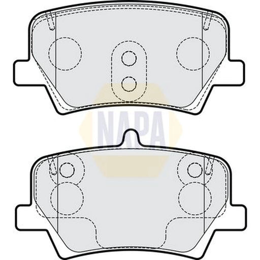 NAPA Rear Brake Pad Set NBP1801