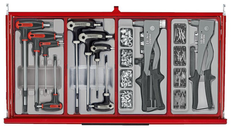 Teng Tools 26" PRO35™ Mega Master tool kit, 1033 pieces, red Town Tools - Dynamic Drive