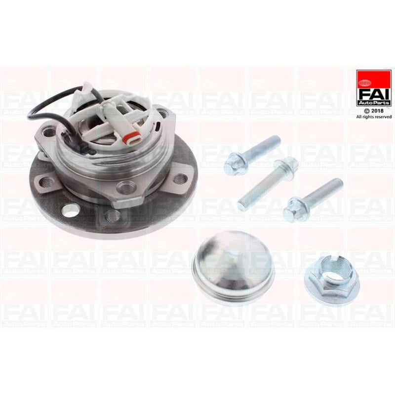 FAI Wheel Bearing Kit fits Opel Astra H 2004-2014 1.3 1.4 1.6 1.7 1.8 1.9