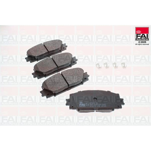 FAI Front Brake Pad Set fits Lexus Ct 2011 on