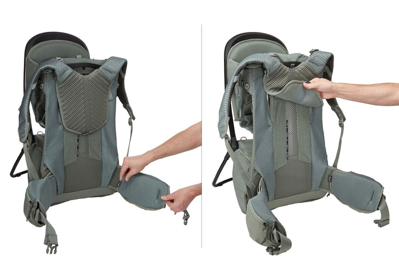 Thule Sapling baby rucksack agave green Baby backpack Thule - Bars 4 Cars
