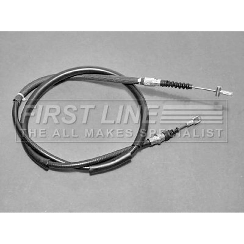 First Line Handbrake Cable Left Rear fits Volvo 440 1988-1996 1.7