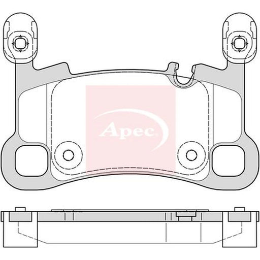 Apec Rear Brake Pad Set PAD2276