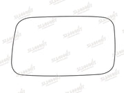 Summit Stick-On Standard Mirror Glass fits Fiat Cinquecento LHS Summit - Bars 4 Cars