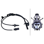 Hella ABS Wheel Speed Sensor Front 6PU 358 218-071