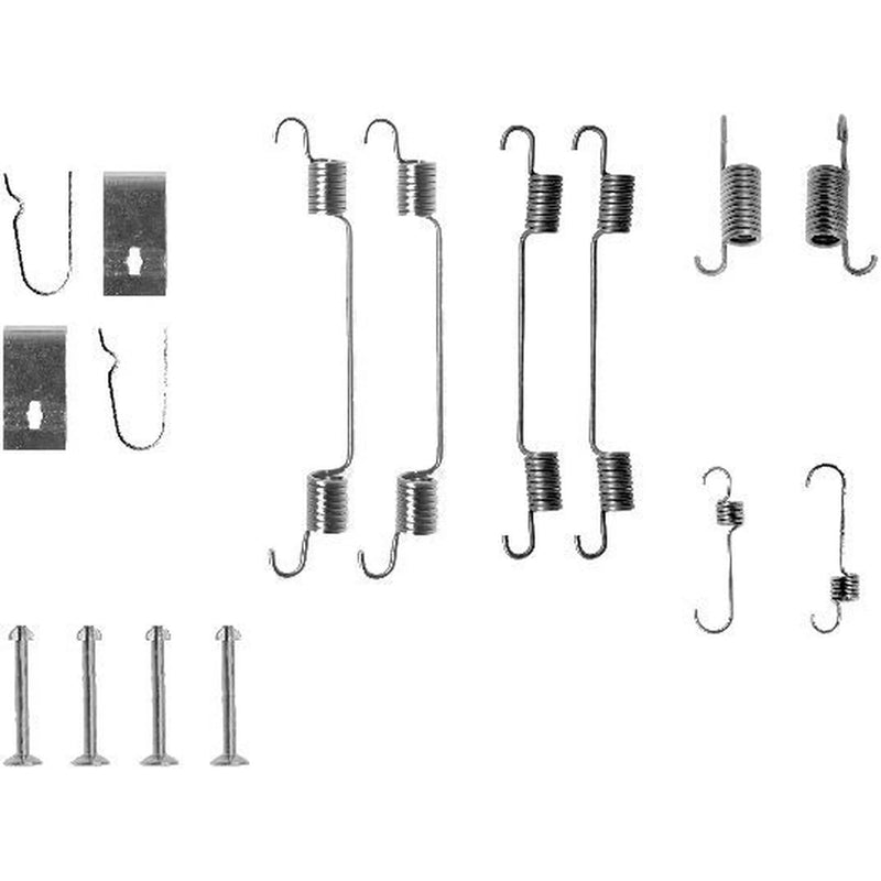 Mintex Brake Shoe Accessory Kit Rear fits Subaru Justy 1984-1996