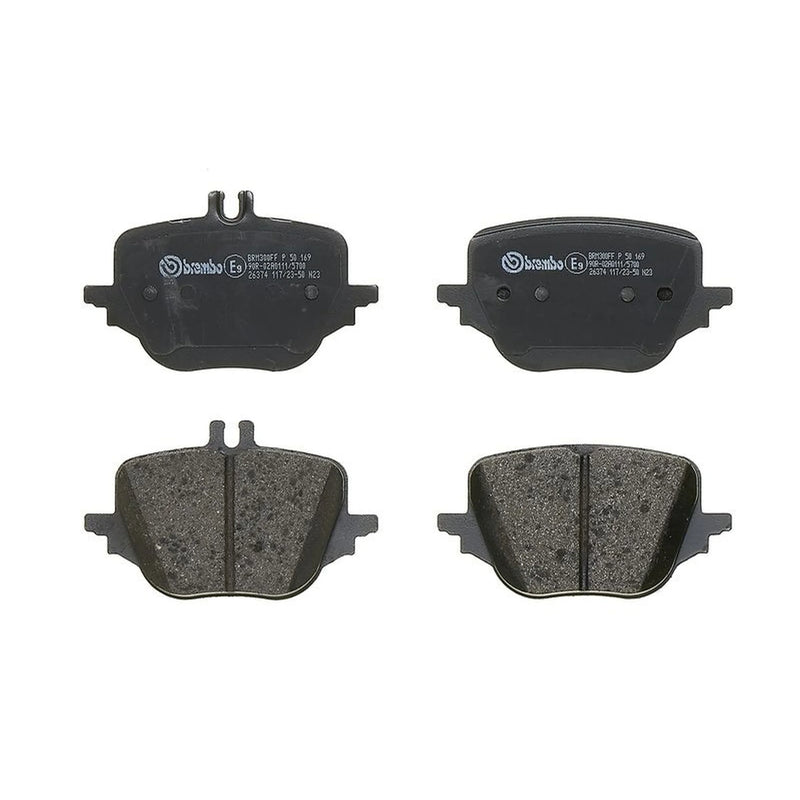 Brembo 4 x Rear Brake Pad Set fits Mercedes-Benz C-Class 2021-2022