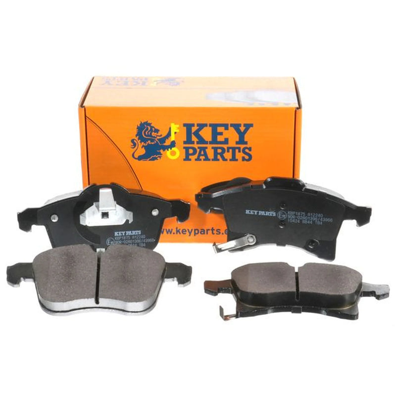 Key Parts 4 x Front Brake Pad Set fits Opel Adam 2014-2019 1.4