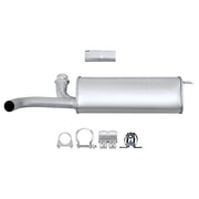 Hella End Silencer Rear fits Citroën Dispatch II 2007-2016 2.0
