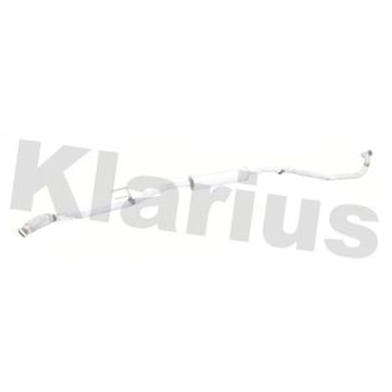 Klarius Box With Centre Pipe Centre fits Peugeot 206 Sw 2003 on 1.4